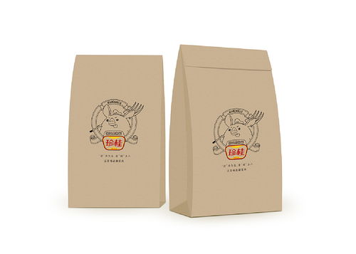 食品贈品袋子效果圖