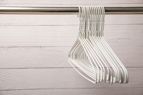 設圖晾衣架衣架清潔洗浴洗護用品攝影圖 攝影圖