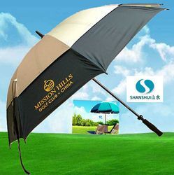 山水傘業大量生產觀瀾湖高爾夫廣告禮品傘促銷太陽傘山水晴雨傘