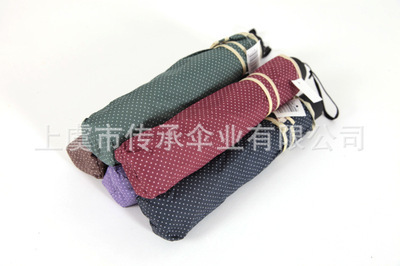 【65CM 點子碰擊布 包邊高質量雨傘】價格,廠家,圖片,雨衣,上虞市傳承傘業-