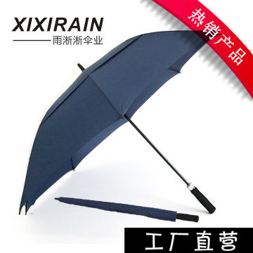【雨淅淅雨傘廠家主推30寸超大假雙層創意高爾夫傘可定制LOGOYXX-GEF02