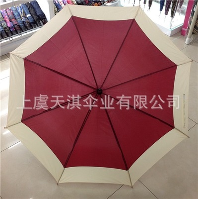 【廠家直銷 木桿 接邊 直桿雨傘 可定制廣告 雨傘】價格,廠家,圖片,雨衣,上虞天淇傘業-