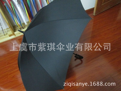 【【紫琪傘業,特價供應】高爾夫傘/彎柄自動高爾夫傘/廣告高爾夫傘】價格,廠家,圖片,雨衣,上虞市紫琪傘業-